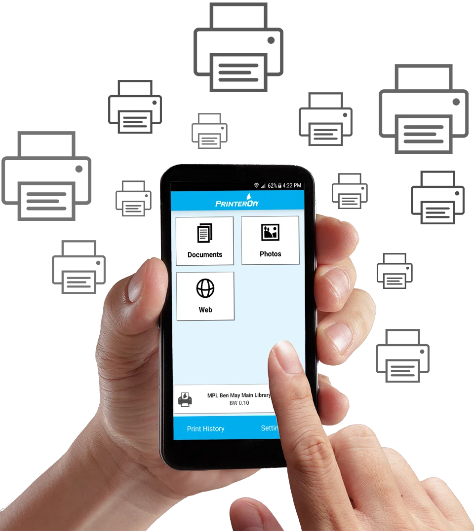 پرینت با تلفن همراه