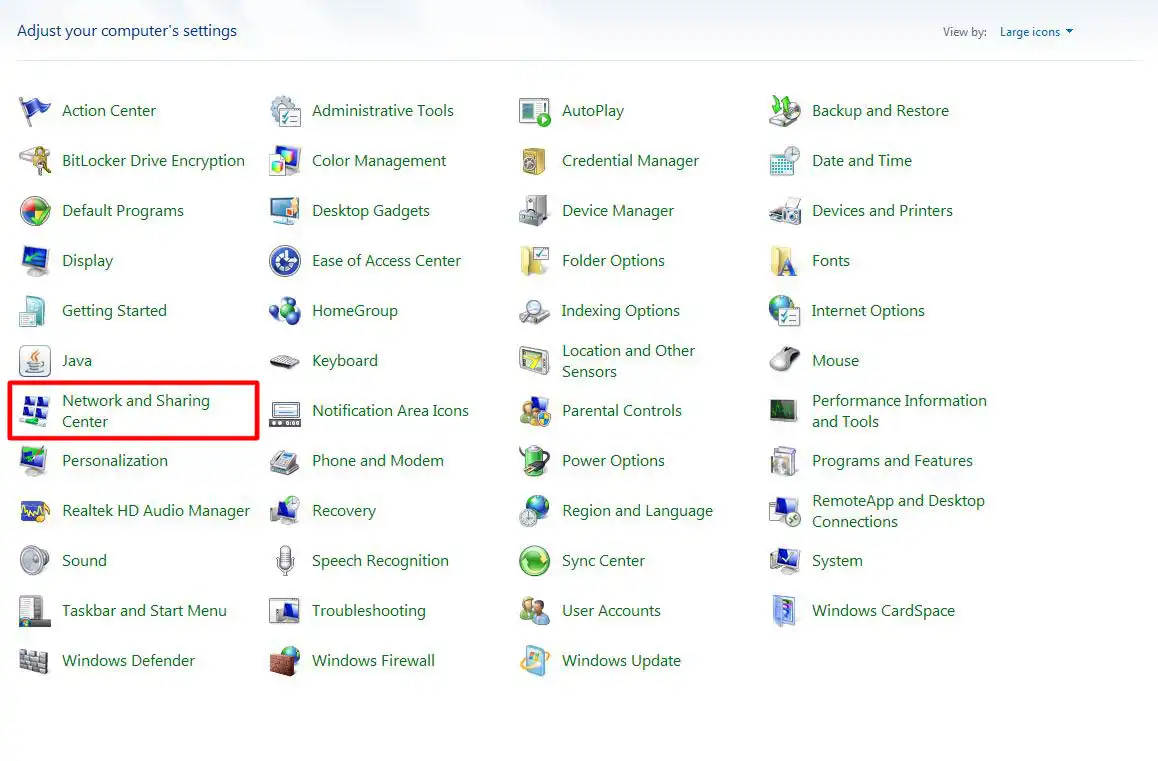 اتصال پرینتر به شبکه داخلی