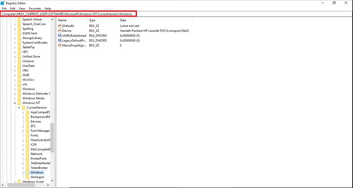 ایراد پیشفرض نشدن پرینتر