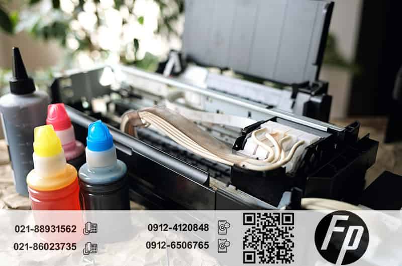 نحوه بررسی سطح جوهر یا تونر