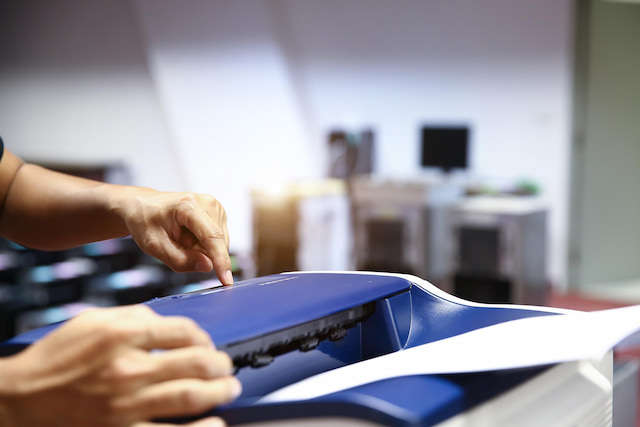 تصویر سکشن اول تعمیر پرینتر در فیدار