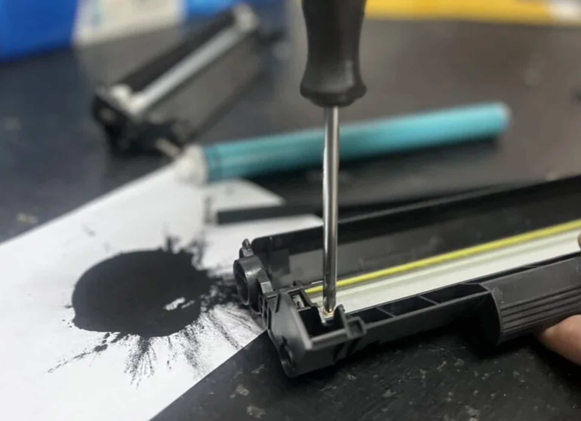 تصویر شاخص شارژ کارتریج در فیدار پرینت