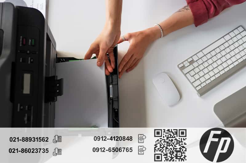 تصویر تعمیر پرینتر با یک تماس فیدار پرینت