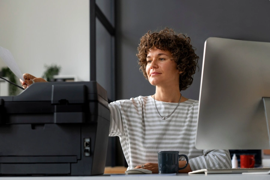 تأثیر محیط کاری بر عملکرد پرینترها