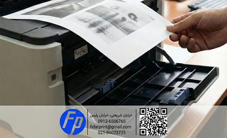 چرا پرینتر من سایه می‌اندازد؟ کالبدشکافی مشکلات درام و فوم رول