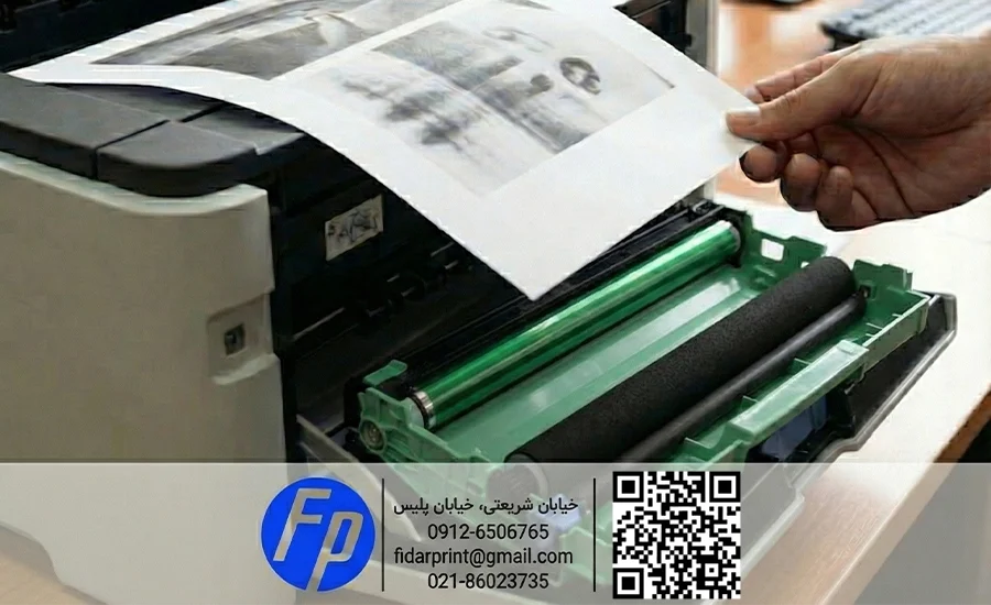 چرا پرینتر من سایه می‌اندازد؟ کالبدشکافی مشکلات درام و فوم رول