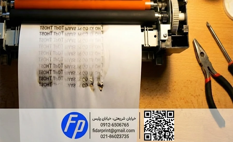 چرا پرینتر من سایه می‌اندازد؟ کالبدشکافی مشکلات درام و فوم رول